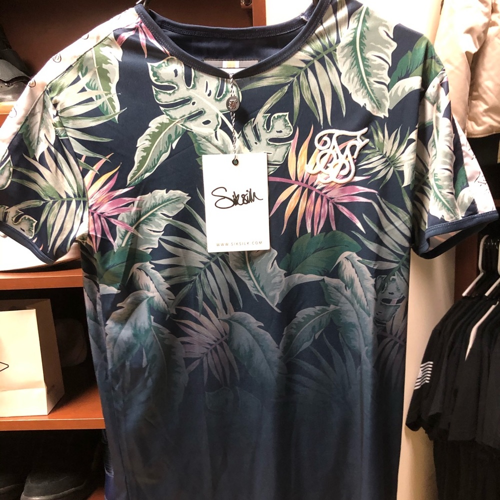 Curved hem shirt Siksilk